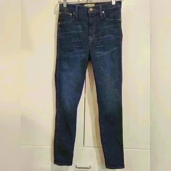 NWOT Women's Madewell Jeans 10" High Riser Skinny Skinny - Picture 1 of 13
